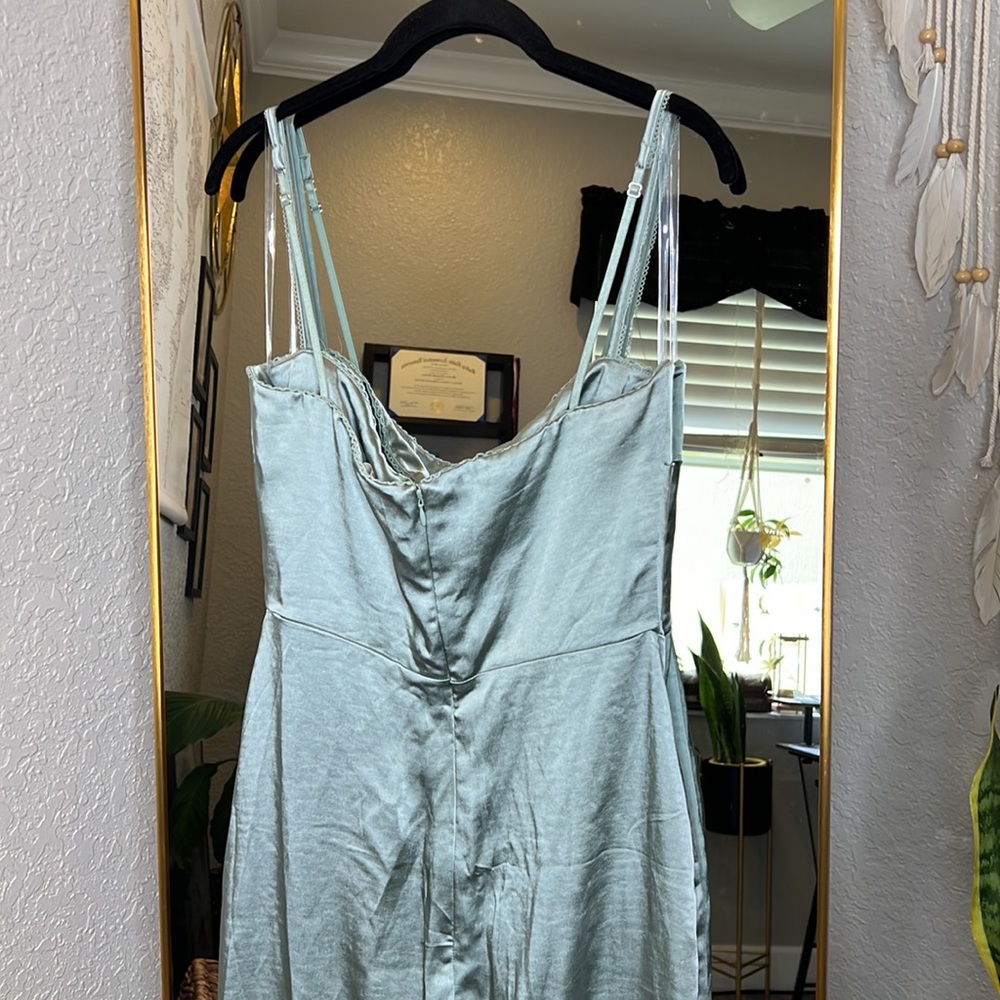 HOUSE OF CB 'Costanza' Light Jade Maxi Dress NWOT - Picture 10 of 12